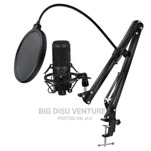 Studio Microphone With V8 Soundcard (BM800)