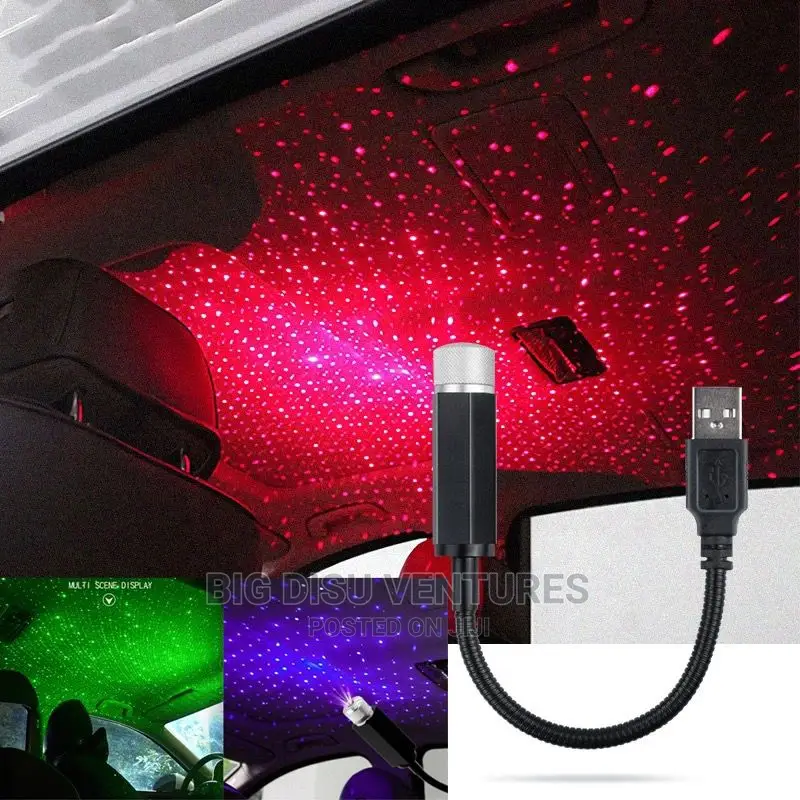 Car USB Interior Ambient LED Light