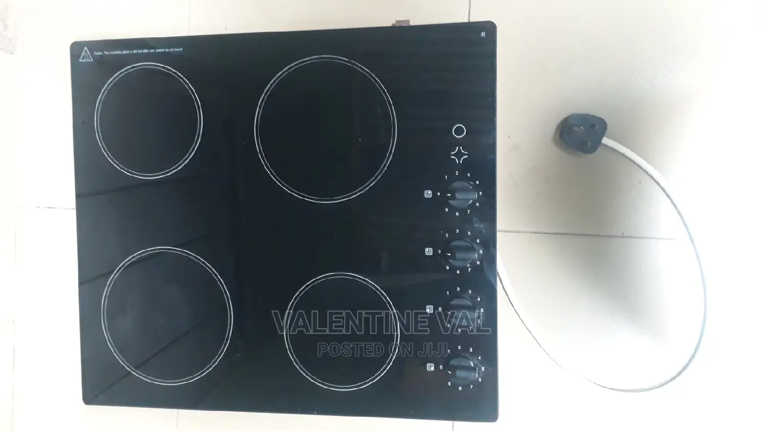Full Electric Stove Table Top With 4 Parts