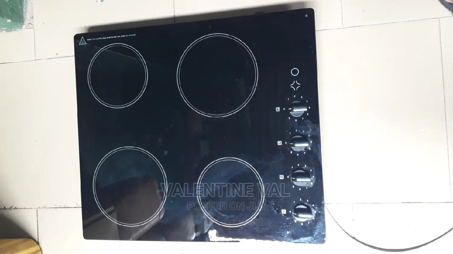 Full Electric Stove Table Top With 4 Parts