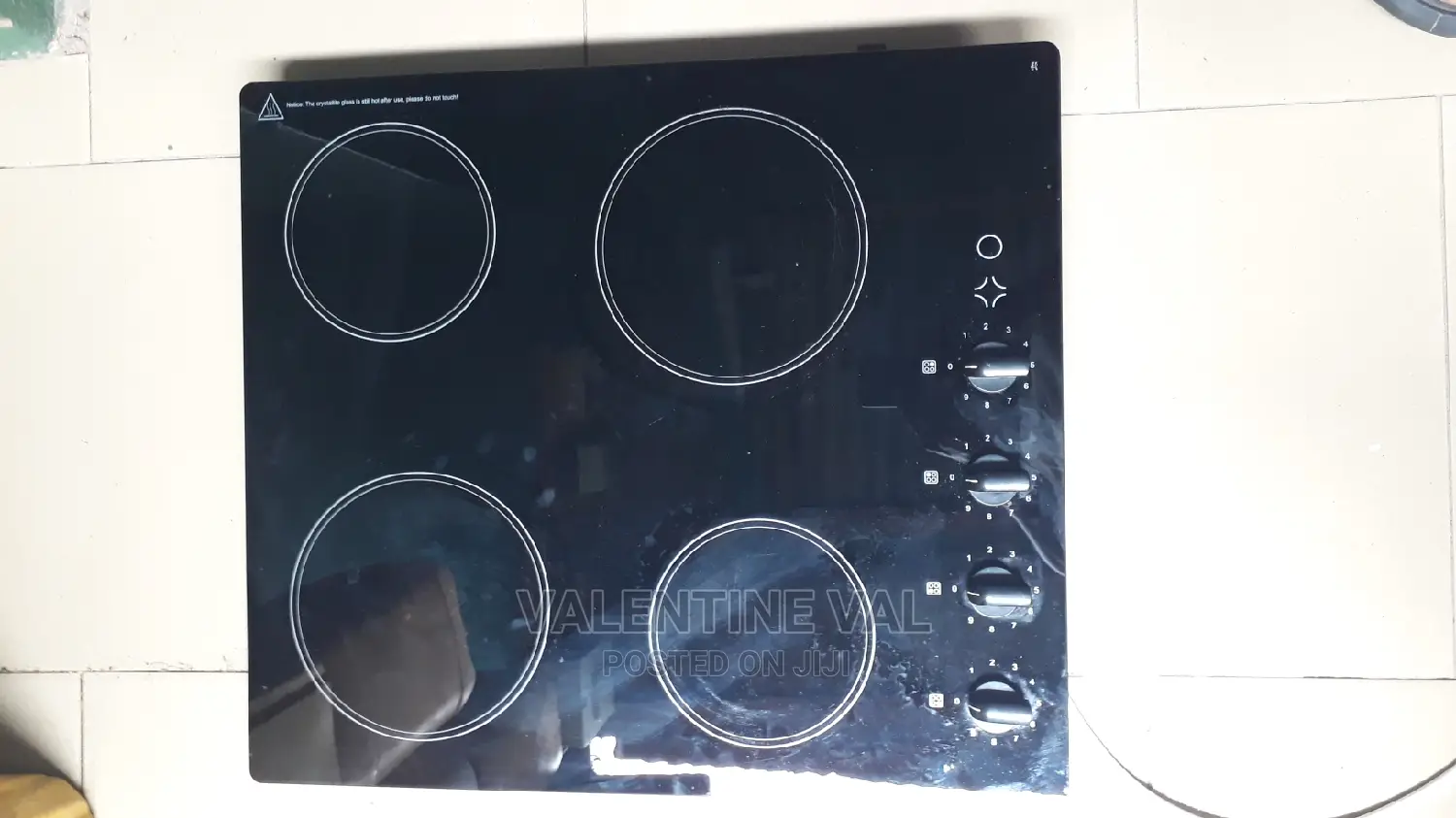 Full Electric Stove Table Top With 4 Parts
