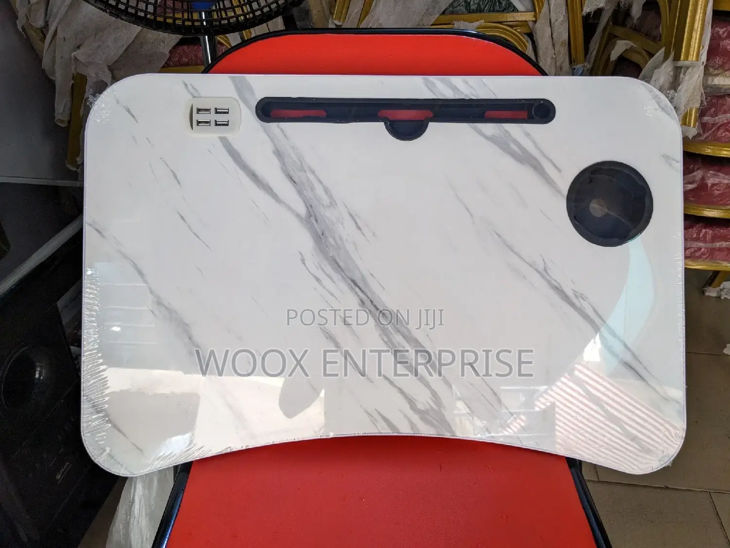 Foldable Laptop Table With Usb Port