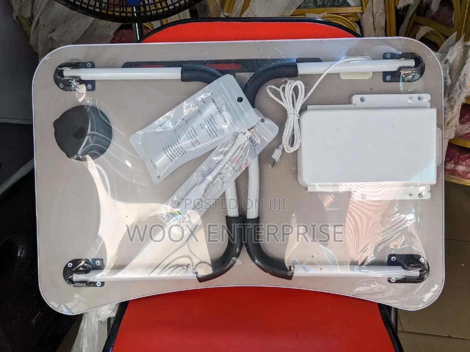 Foldable Laptop Table With Usb Port