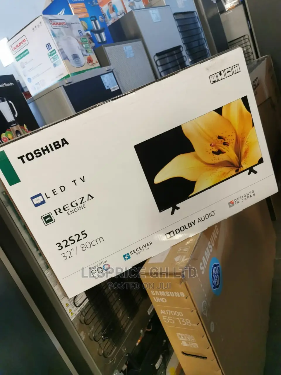 Get Toshiba 32 LED Tv