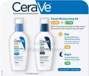 AM and PM Facial Moisturizing Lotions