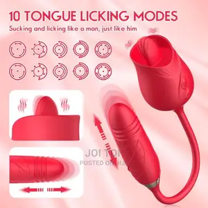 Rose Clit Licker / Thrusting Dildo