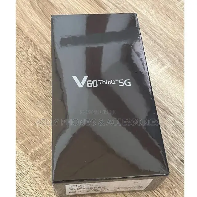 New LG V60 ThinQ 5G 128 GB Black