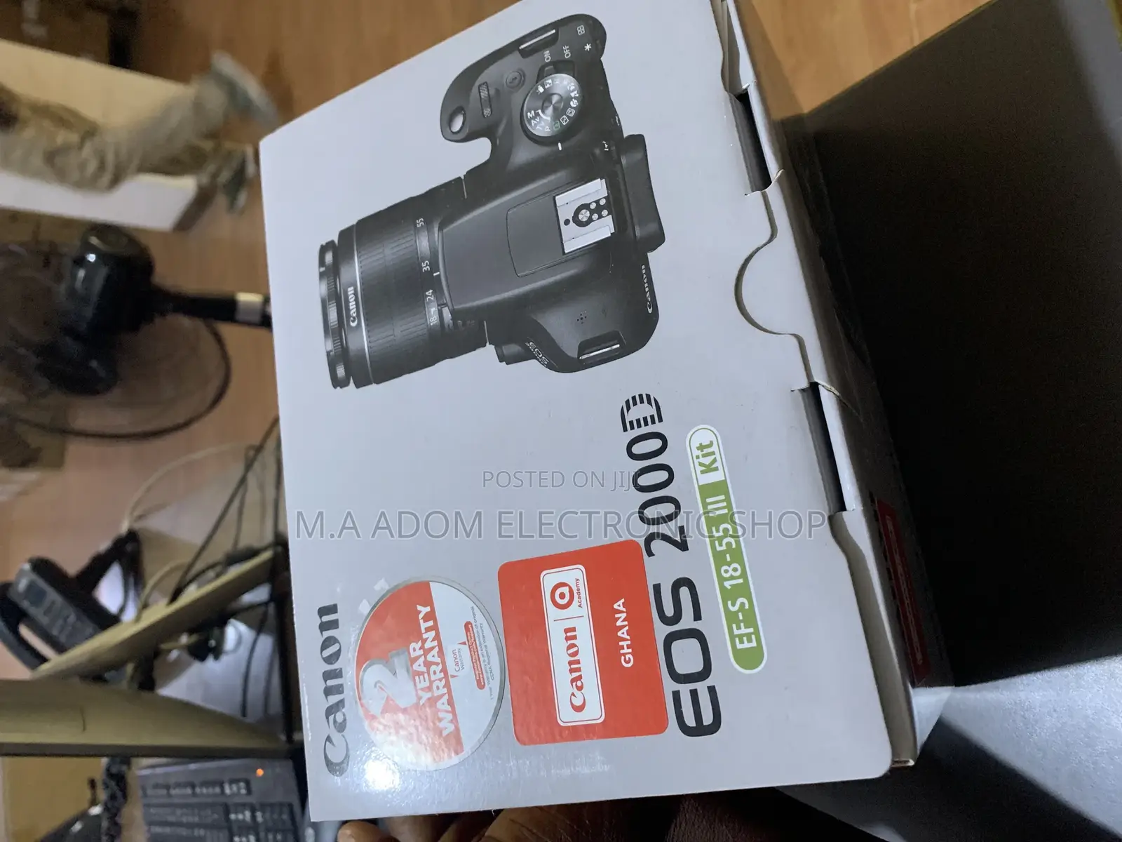 Long Lasting CANON EOS 2000D