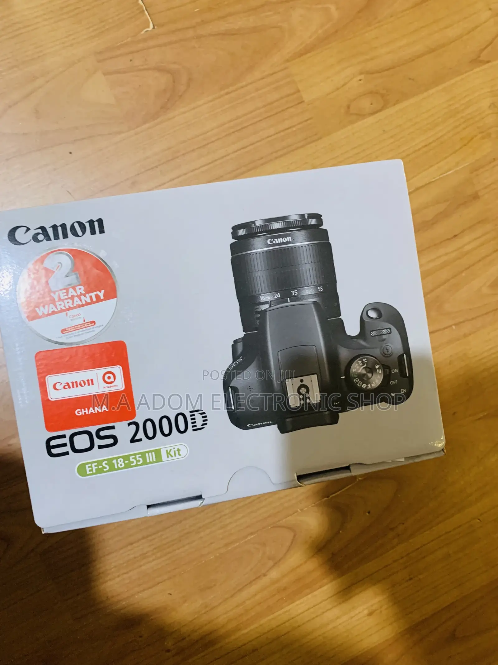 Fantastic New Canon EOS 2000D DSLR Camera