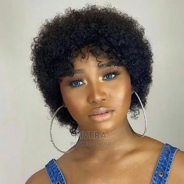 Short Human Hair Wig Available