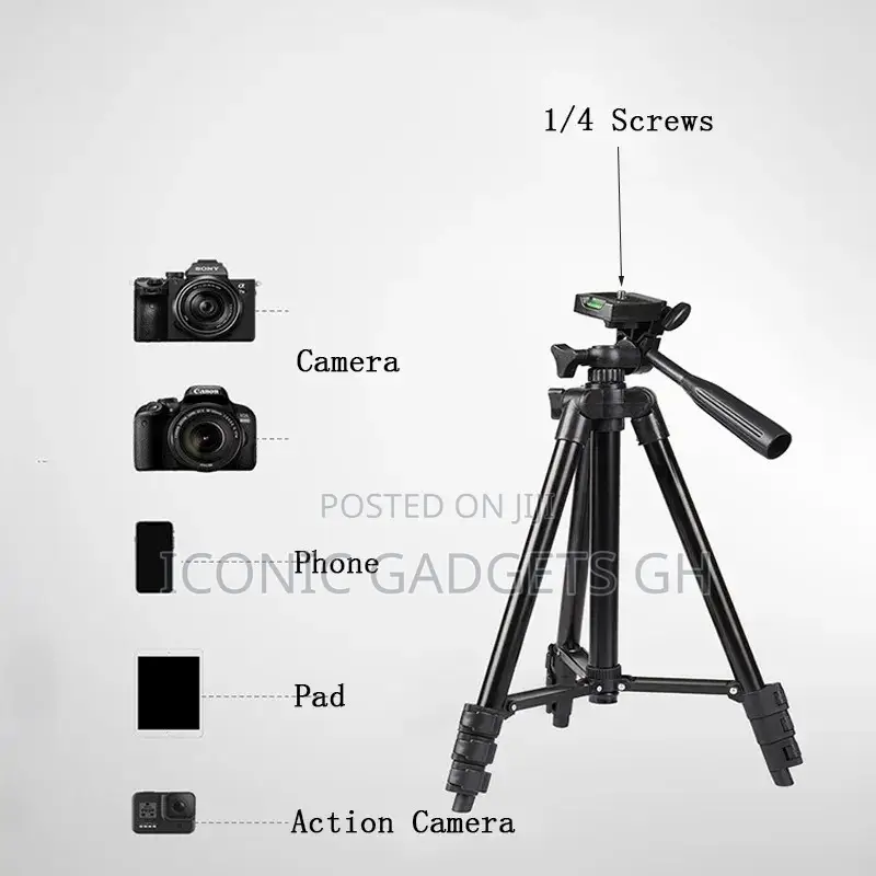 3.5ft Tripod Stand Set