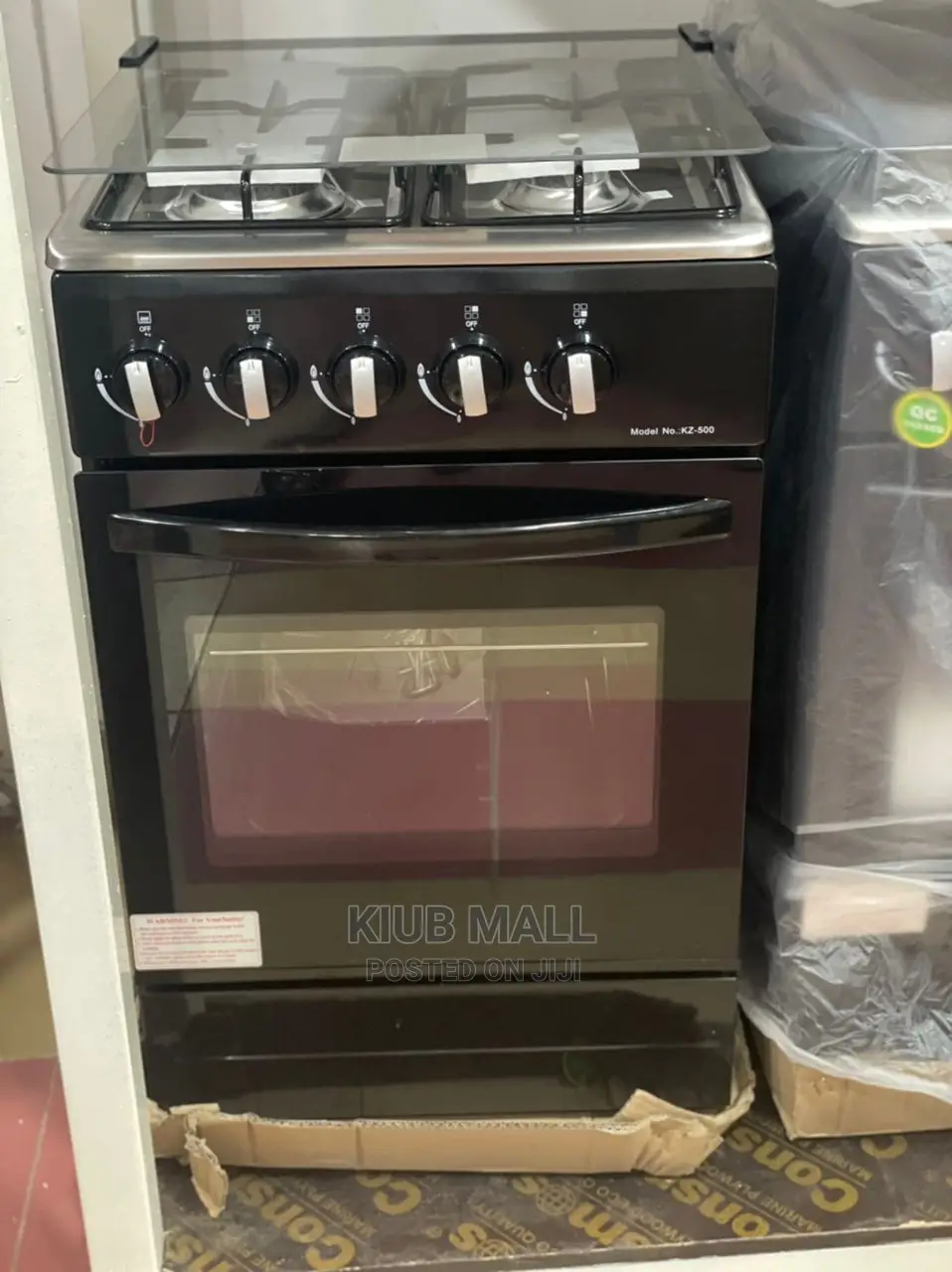 4 Gas Burner With Gas Oven