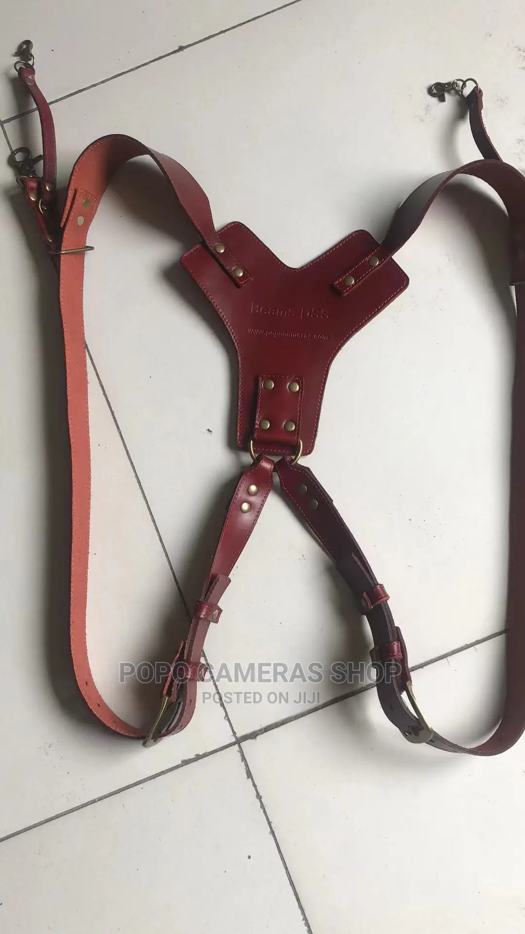 Authentic Leather Shoulder Straps