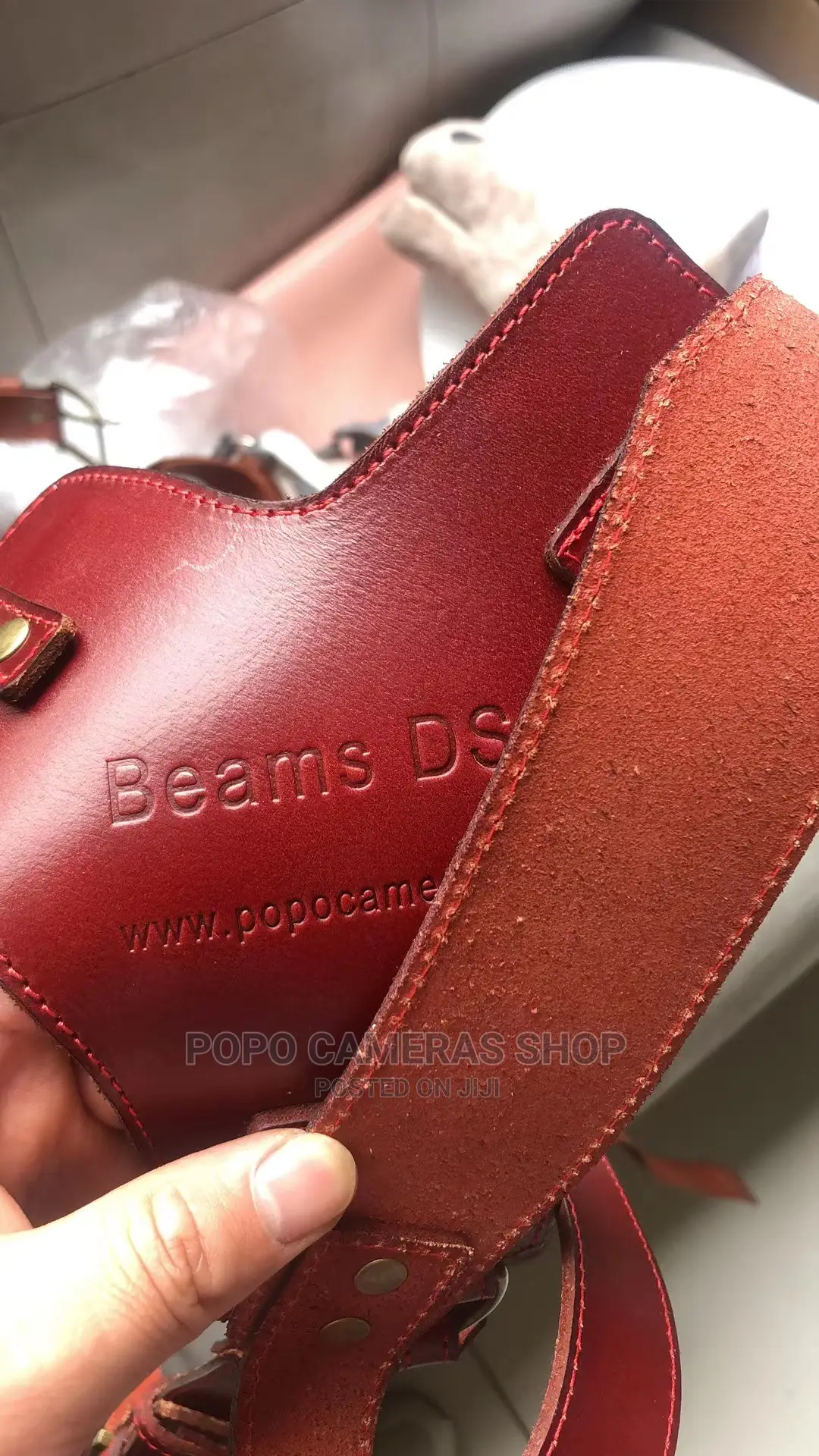 Authentic Leather Shoulder Straps