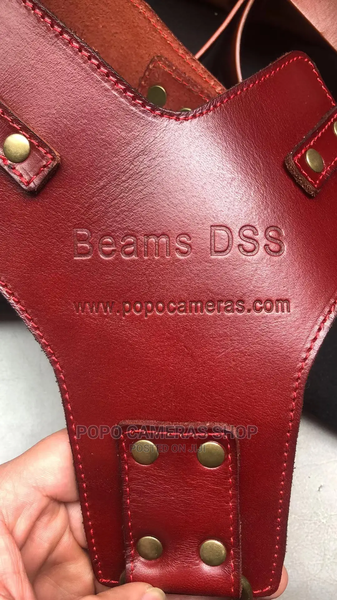 Authentic Leather Shoulder Straps
