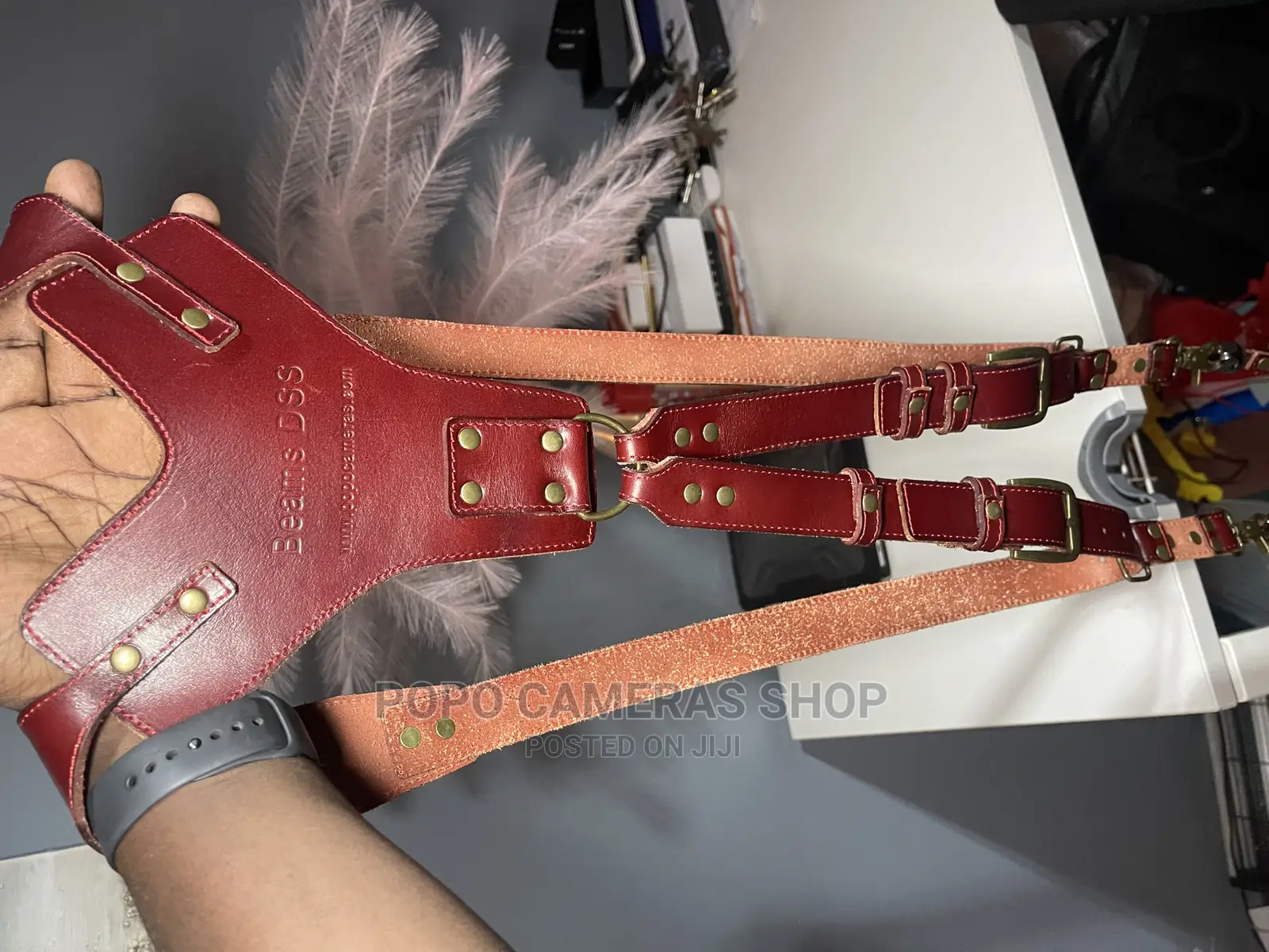 Authentic Leather Shoulder Straps
