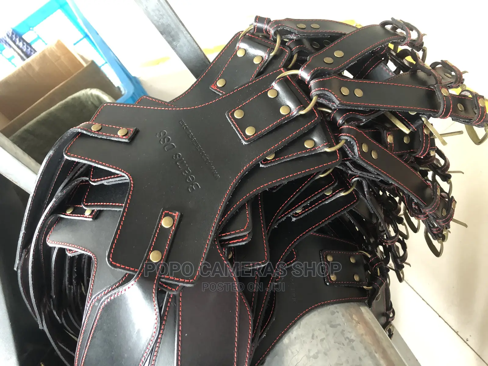 Authentic Leather Shoulder Straps