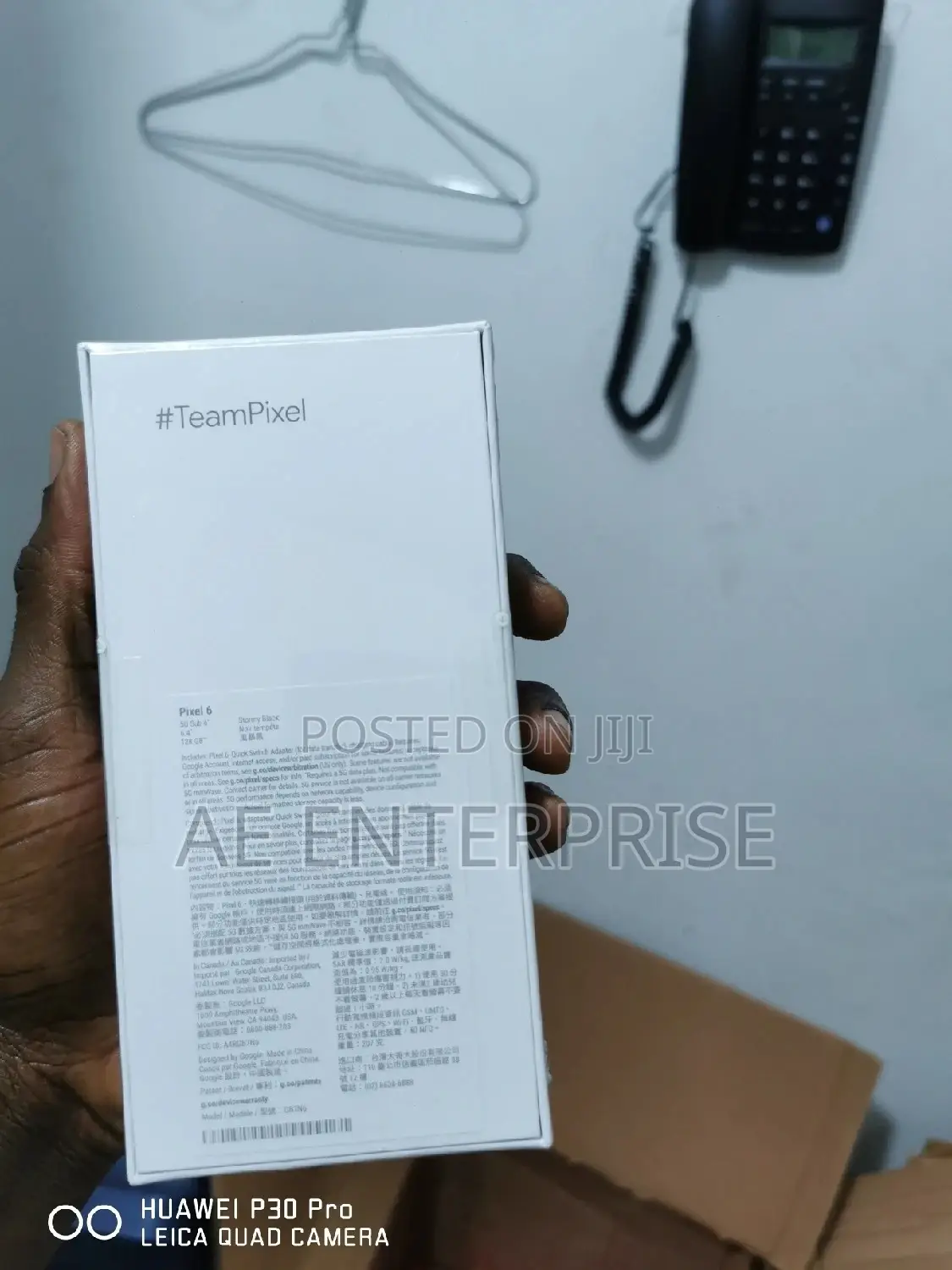 New Google Pixel 6 128 GB Black