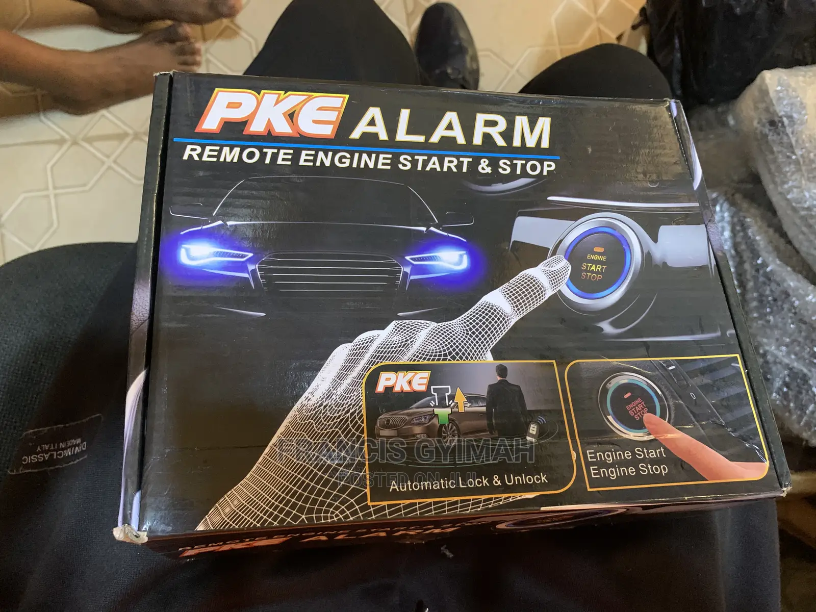 Car Trucker and Alarm for Security R