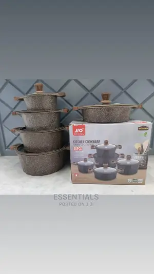 Jlo 10pcs Non-Stick Cookware