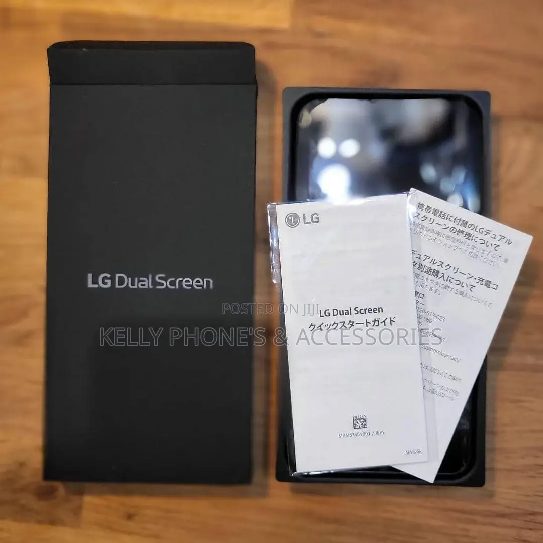 New LG V60 ThinQ 128 GB Black