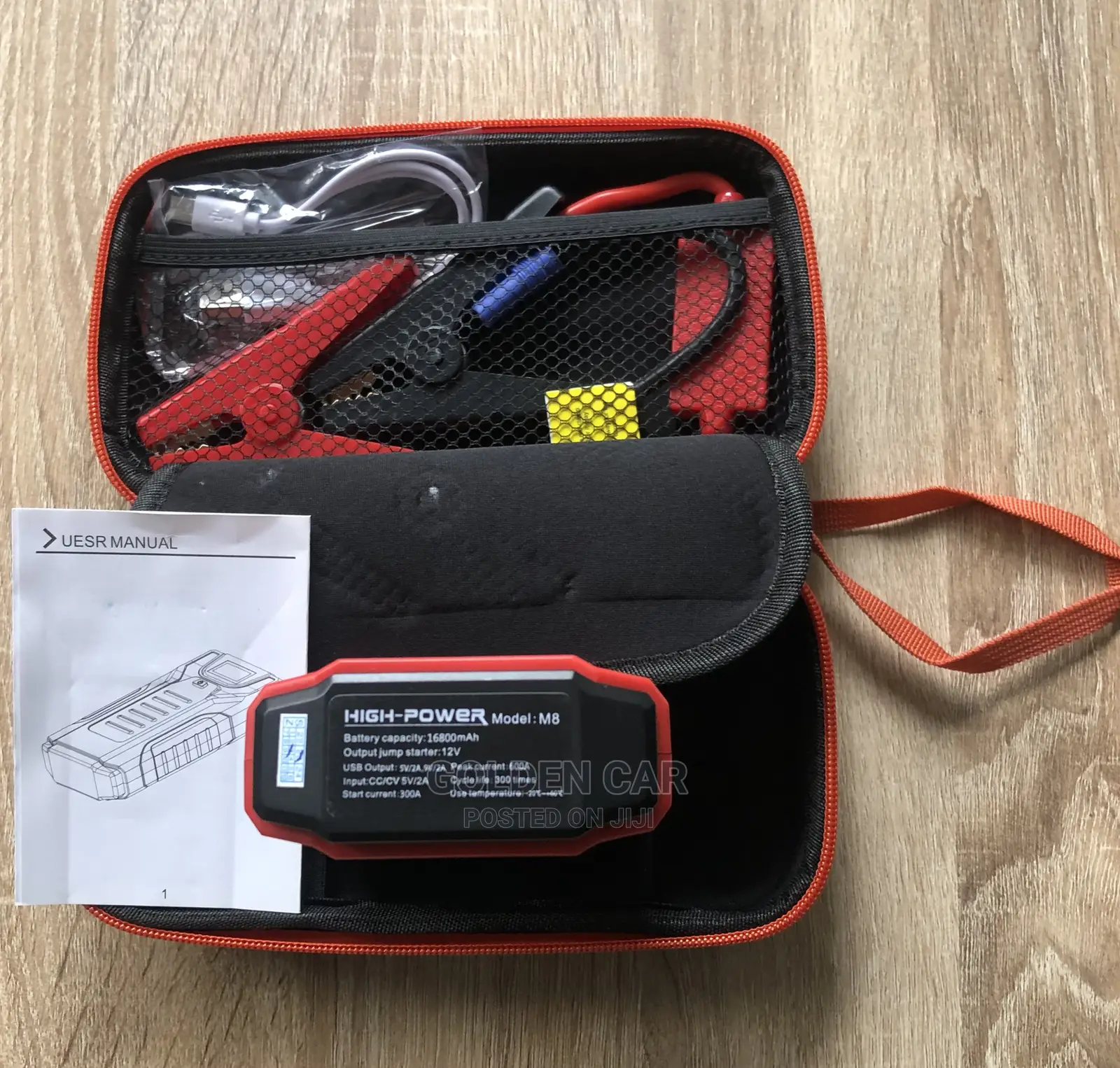 Car Battery Jump Starter 12v 18w 16800mah
