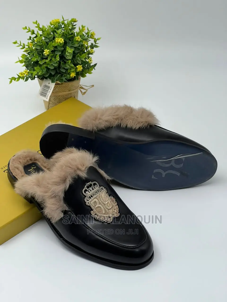 Quality Hairy Half Shoe