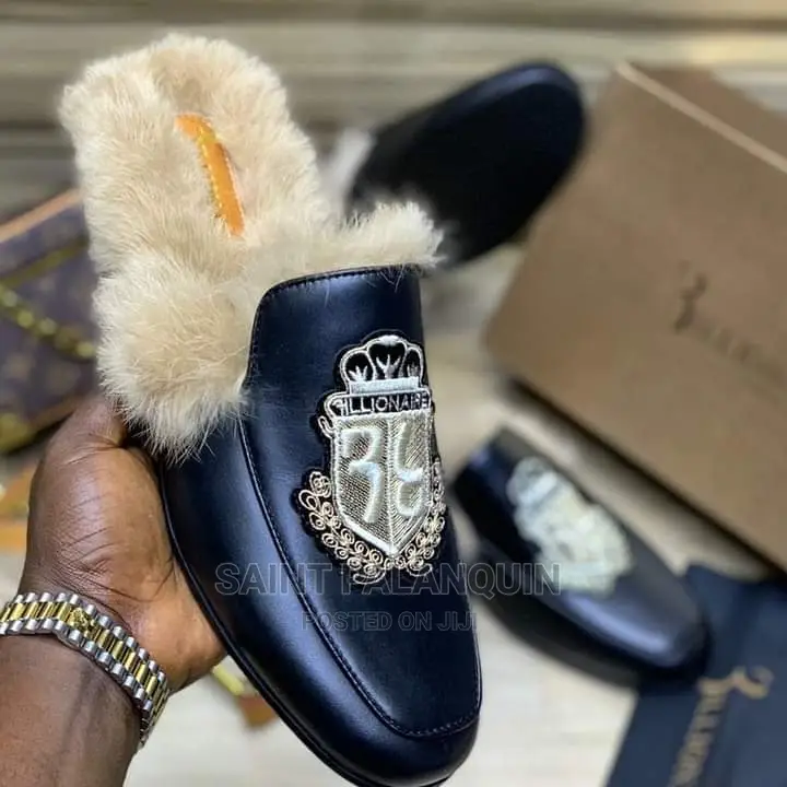 Quality Hairy Half Shoe