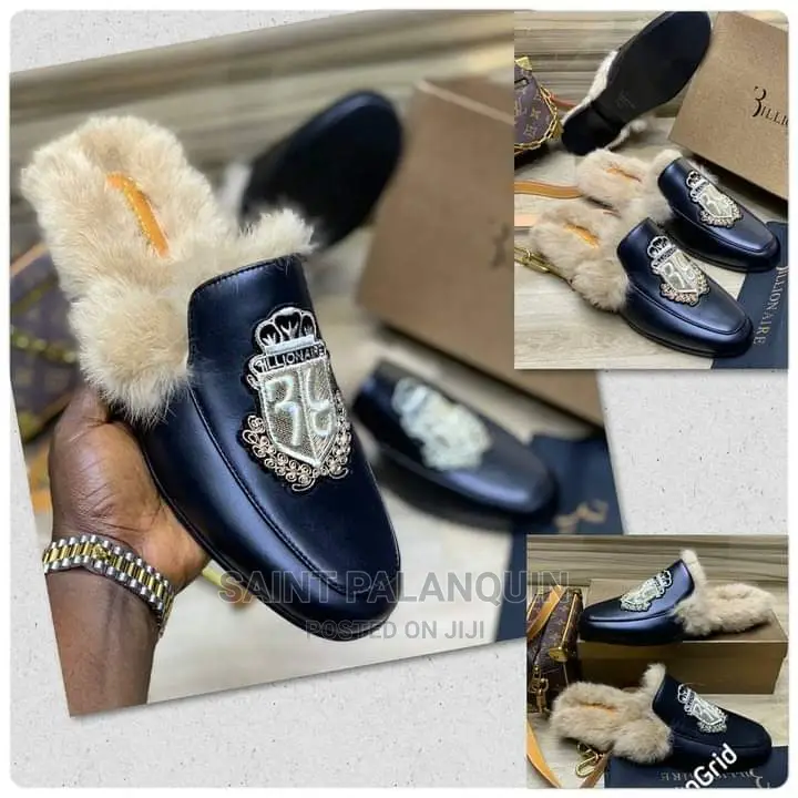 Quality Hairy Half Shoe