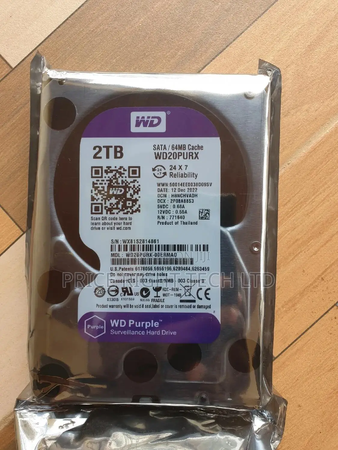Brand New 2tb Surveillance Hard Drive