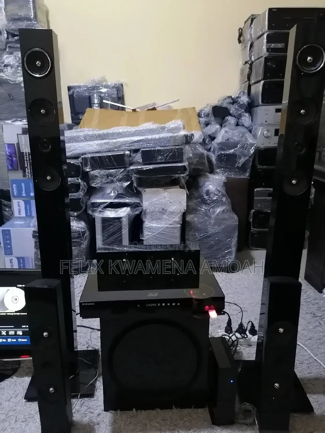 Powerful Samsung 7.1ch Bluetooth Home Theatre System