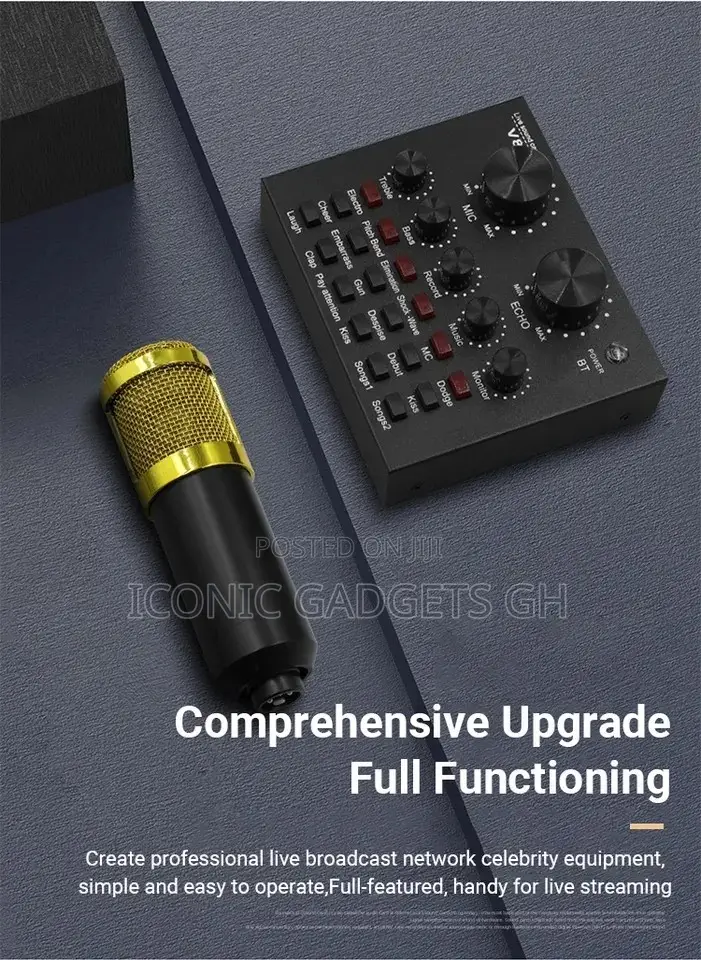 Professional Livestreaming Console Setup
