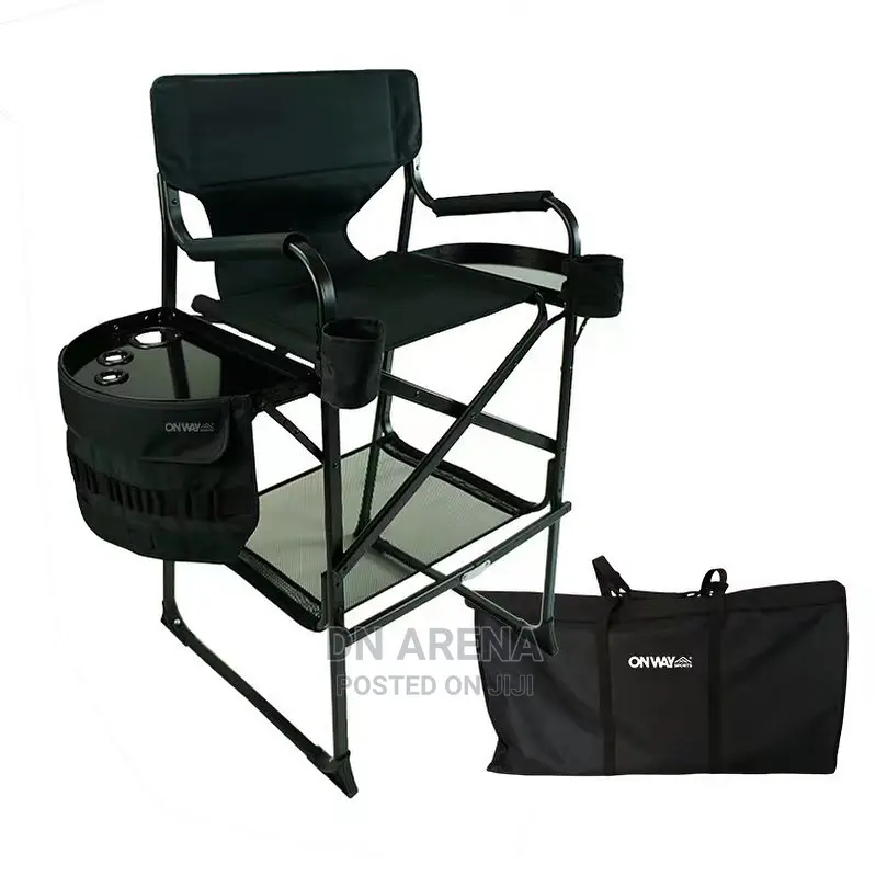 Heavy Duty Make Up Chairs 2 Side Trays Plus Carrier Bag