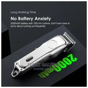 Oraimo Smart Clipper 2 - Silver Professional Hair Clipper
