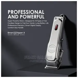 Oraimo Smart Clipper 2 - Silver Professional Hair Clipper