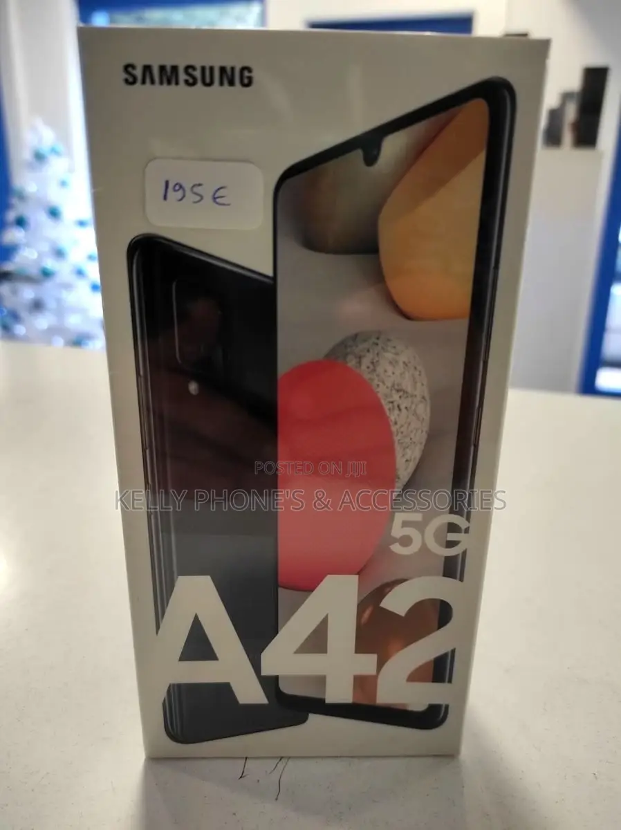New Samsung Galaxy A42 5G 128 GB Black