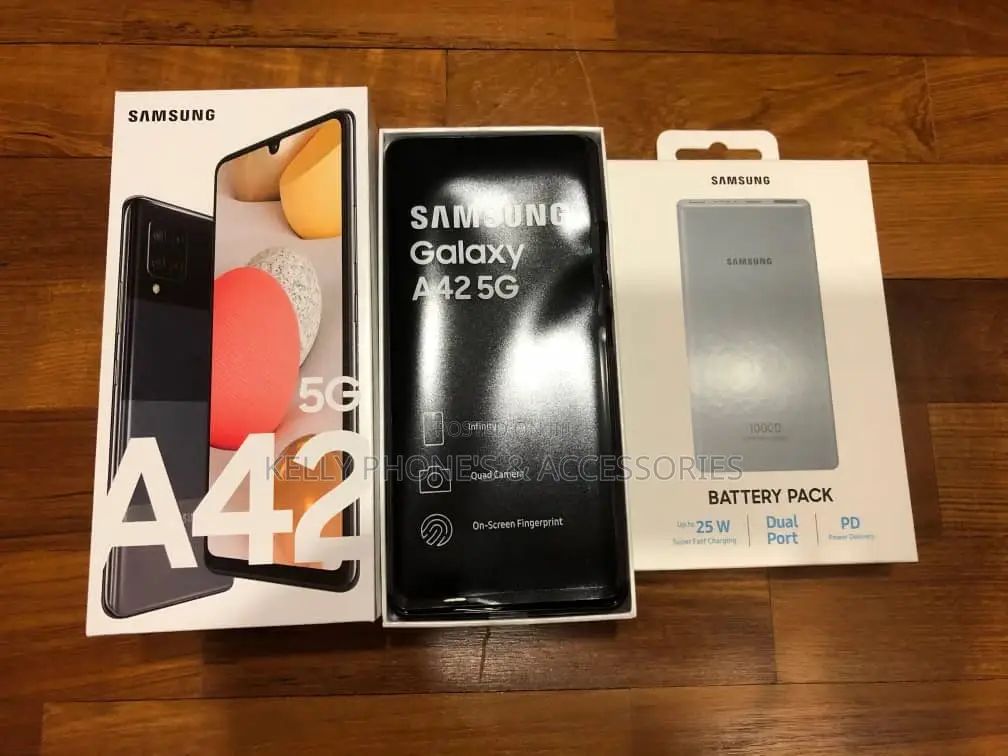 New Samsung Galaxy A42 5G 128 GB Black