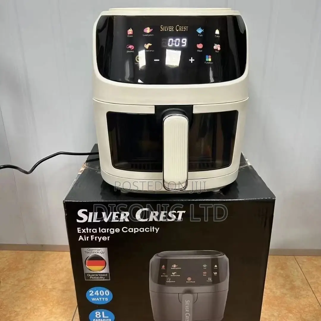 Silver Crest 8L Transparent Air Fryer