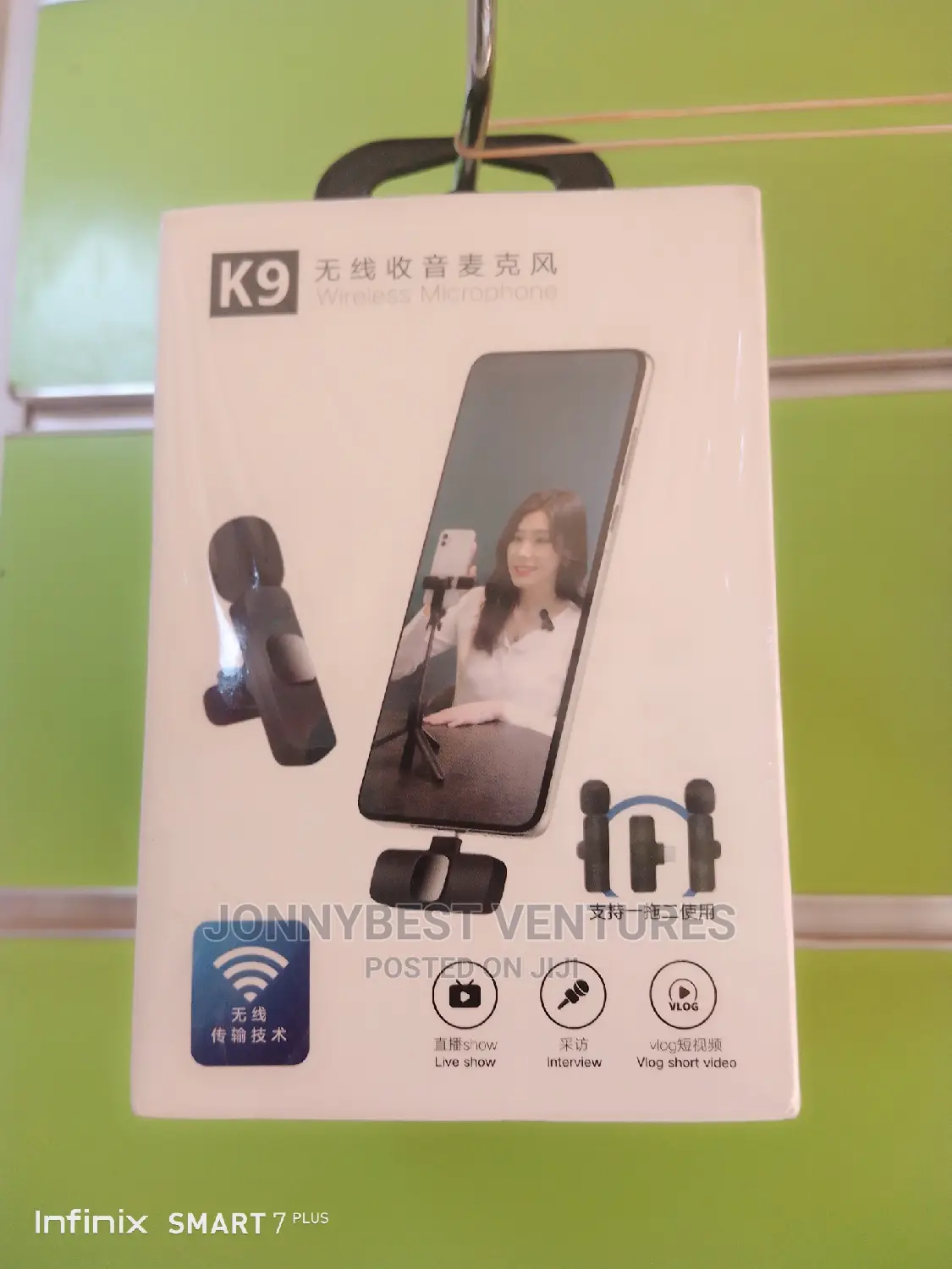 iPhone Double Wireless Mic