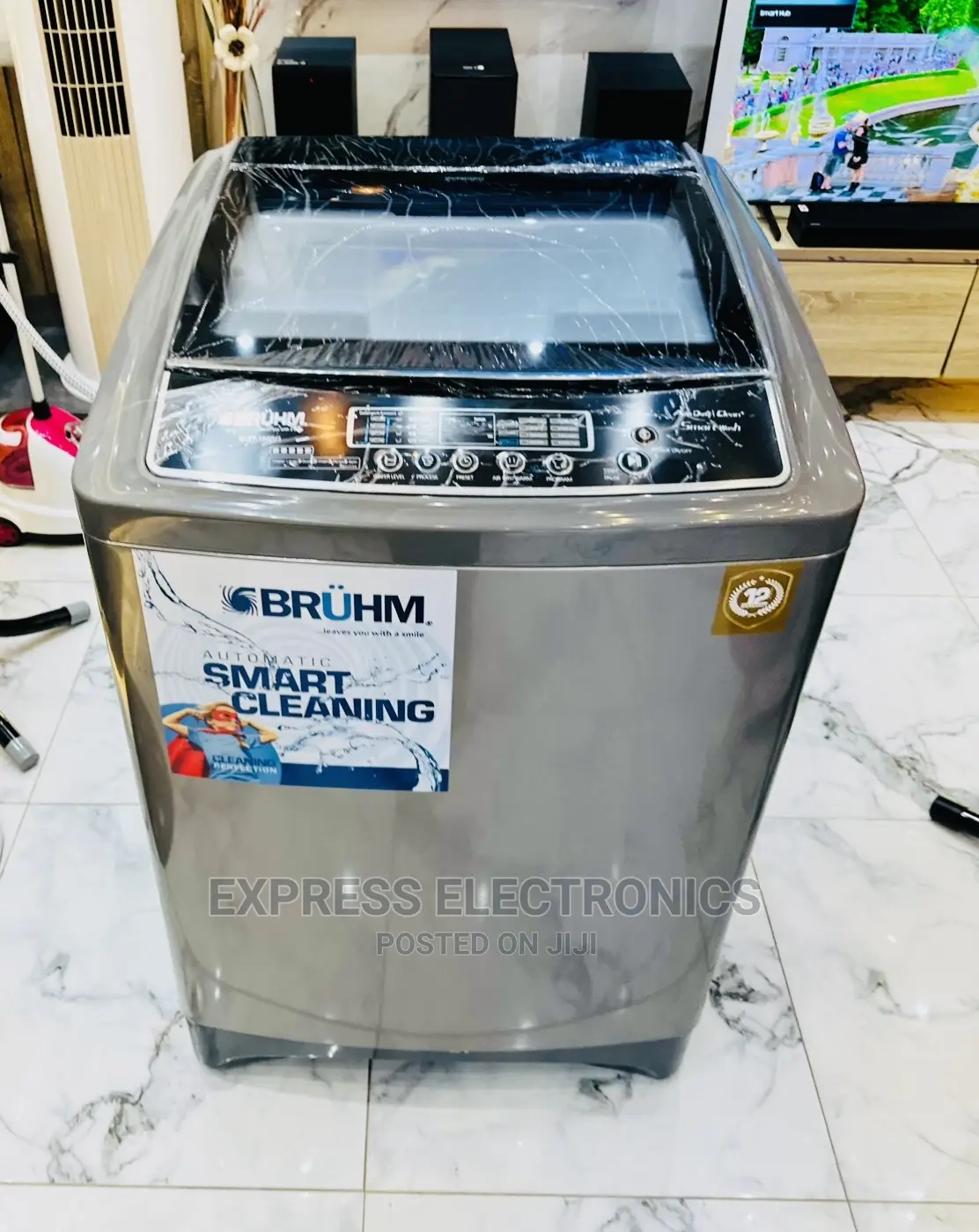 Strong  Sleek Wash Topload Full Auto Bruhm 16kg Washing