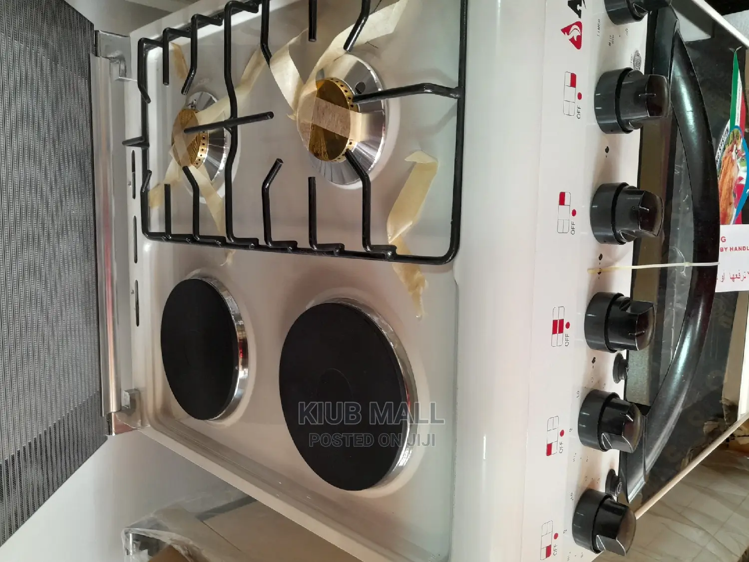 2 Electric Burner Gas Burner With Gas Oven
