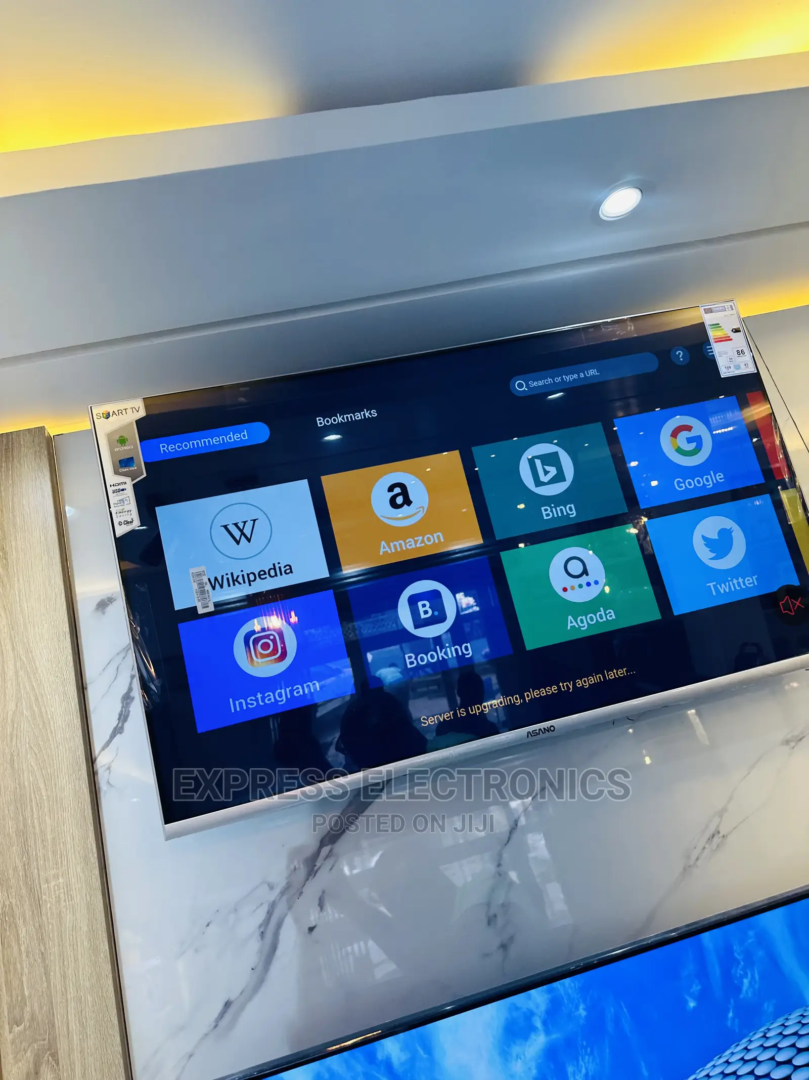Special Offer on Asano 43”Smart Android FHD