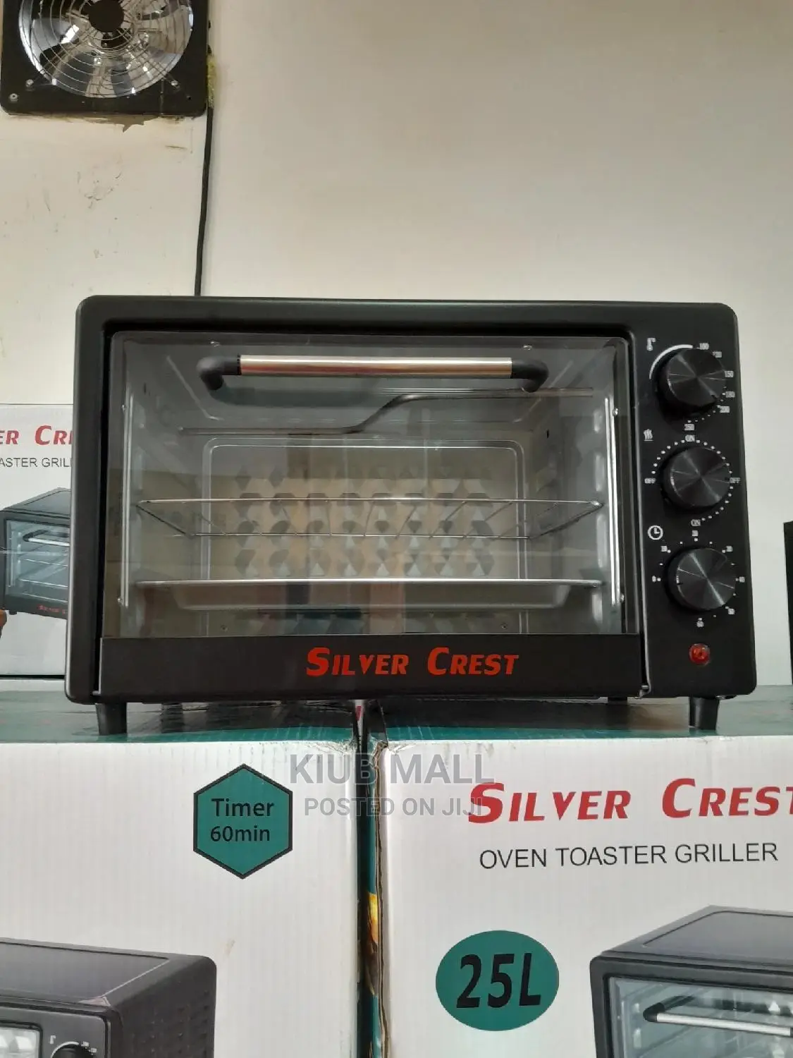 25 Liter Silver Crest Electric Oven