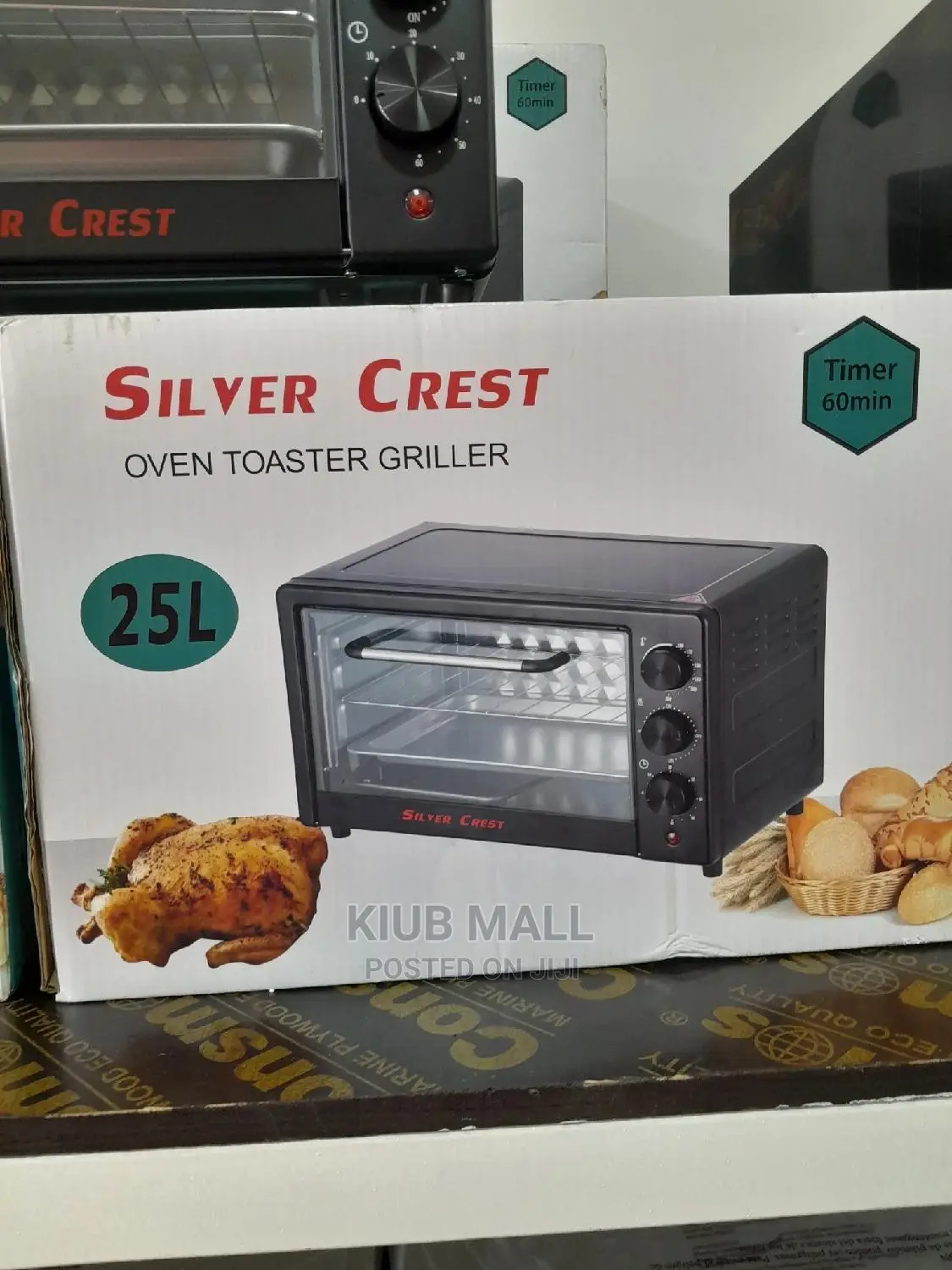 25 Liter Silver Crest Electric Oven