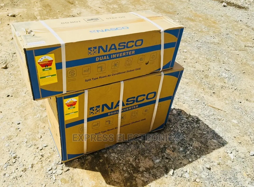 Dual 2.0hp Inverter Strong Cooling Airflow Split Nasco AC