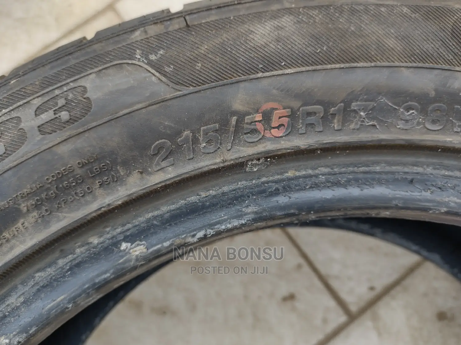 Tires for Saloon Cars