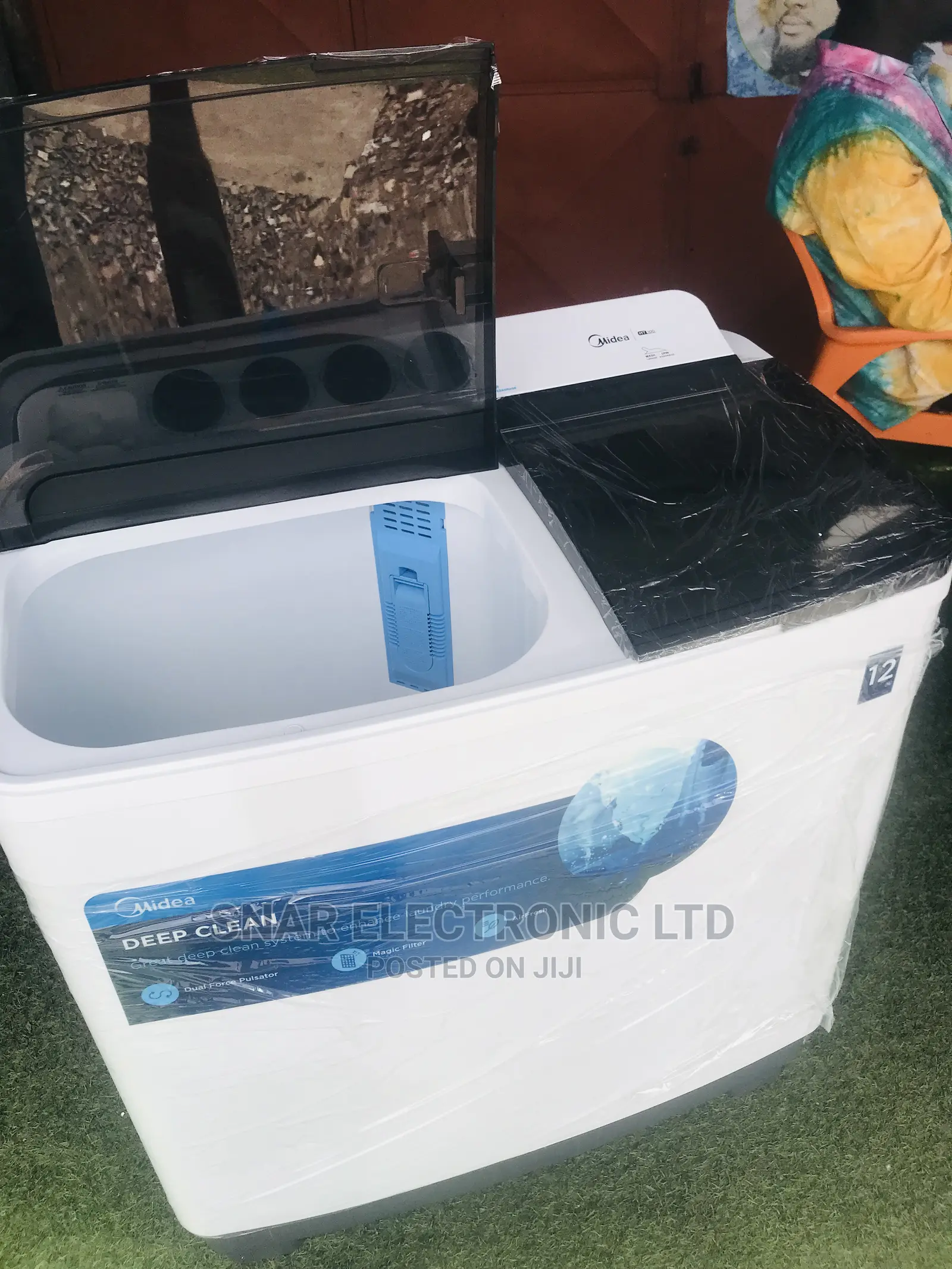 Original Midea 12kg Twin Tub Washing Machine