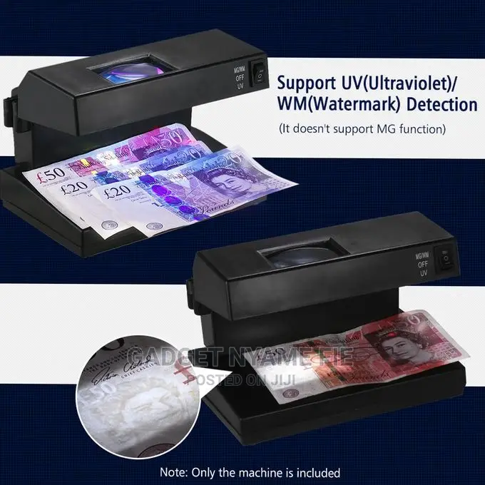 Portable Desktop Counterfeit Bill / Money Detector