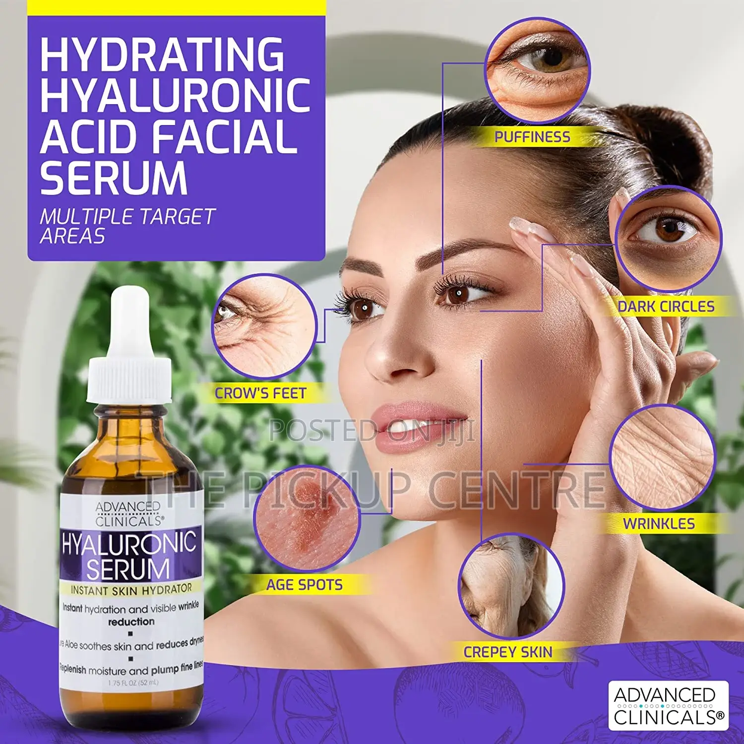 Advanced Clinicals Advanced Clinicals Hyaluronic Serum