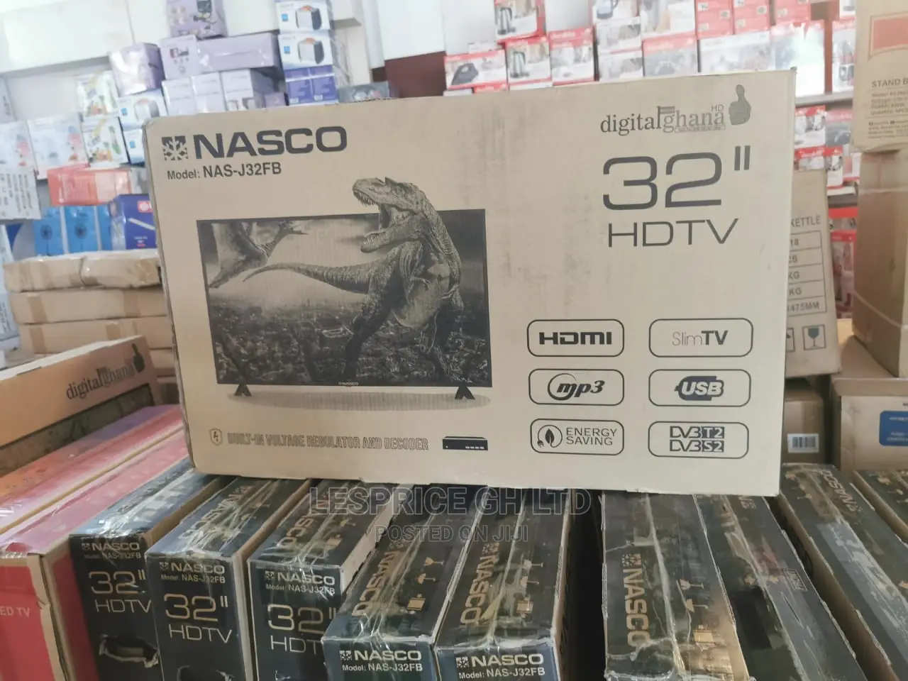 Perfect New Nasco 32 Satellite Digital Tv
